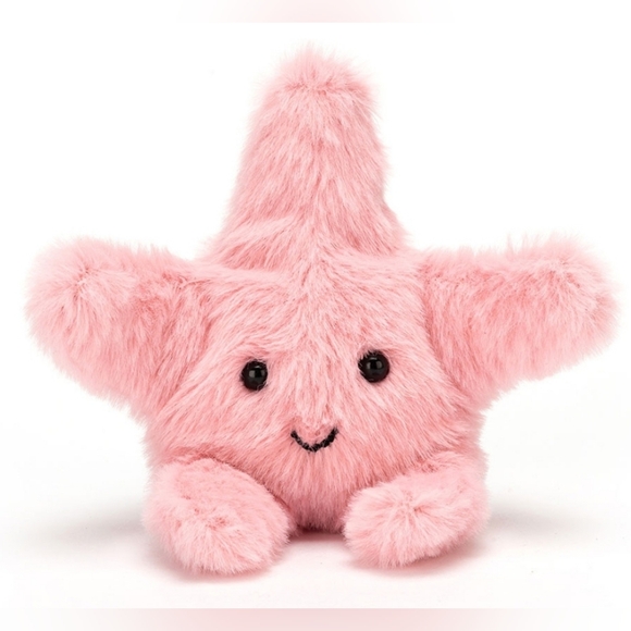 Jellycat Other - Jellycat Fluffy Starfish 4" Soft & Plush NWT